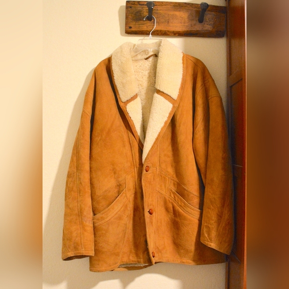 Shearling original large coat - Picture 3 of 4